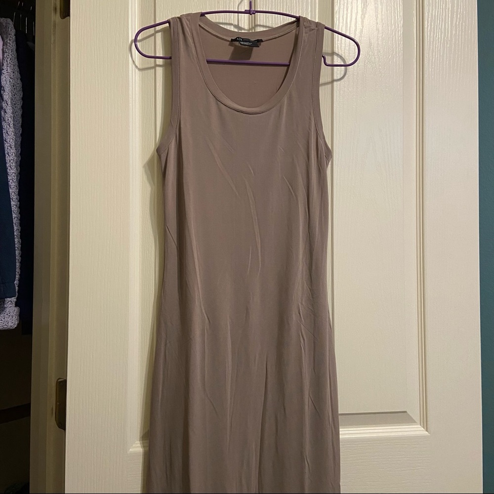 Armani Exchange Maxi Body-Con Dress